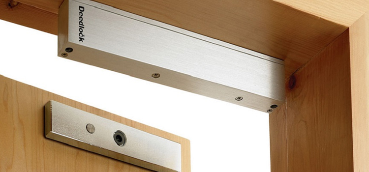 Magnetic lock installation Stanford